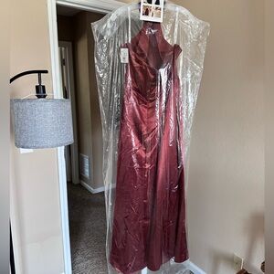 Bridesmaid dress - cinnamon